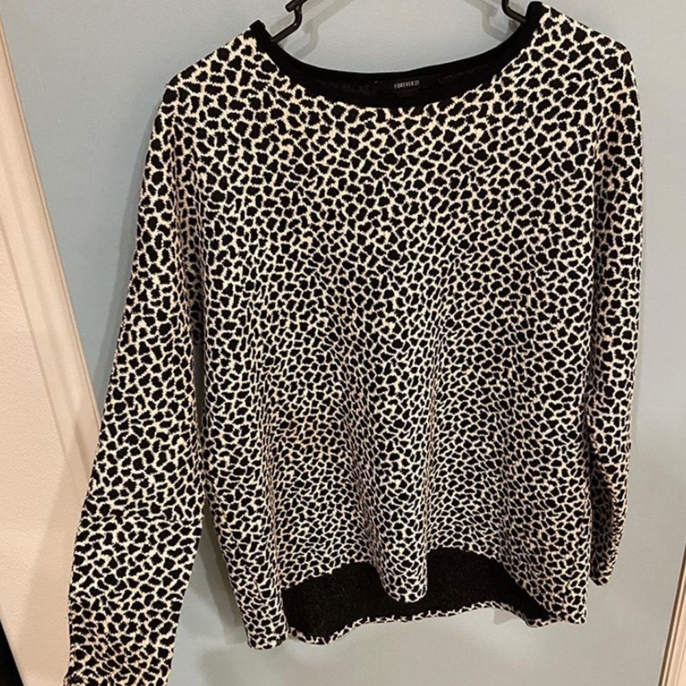Cheetah print top